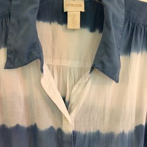 Chico's Tops - Chico’s Ombré Tunic top Chico's Tops - Chico’s Ombré Tunic top